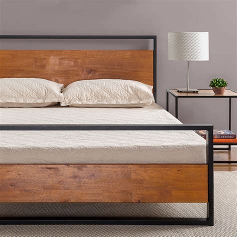 metal vs wood platform bed